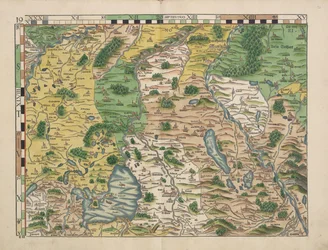 Philipp Apian - Cartes de la Bavière de 1568 (Tableau 19)